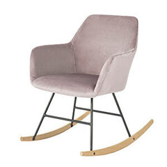 Кресло-качалка, бархатное сиденье, FST68-P цена и информация | Уличные кресла | hansapost.ee
