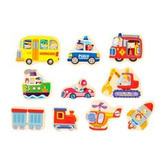 Деревянная головоломка автомодели, 10 д. цена и информация | Игрушки для малышей | hansapost.ee