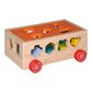 Puidust valmistatud arendav klotsimäng-sorteerija hind ja info | Beebide mänguasjad | hansapost.ee