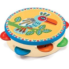 Mängu muusikariist - Tamburiin Djeco Animambo, DJ06005 price and information | Educational children's toys | hansapost.ee