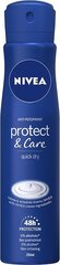 Pihustatav deodorant Nivea protect and care, 250 ml цена и информация | Дезодоранты | hansapost.ee