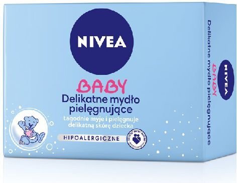 Hüpoallergeenne seep oliiviõliga Nivea Baby, 100 g. hind ja info | Laste ja ema kosmeetika | hansapost.ee