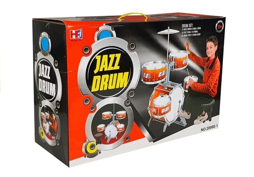 Laste trummid „Jazz Drum“ hind ja info | Arendavad laste mänguasjad | hansapost.ee