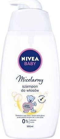 Mitsellaarne juuksešampoon beebidele Nivea, 500 ml hind ja info | Laste ja ema kosmeetika | hansapost.ee