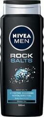 Гель для душа Nivea Rock Salts для мужчин, 500 мл цена и информация | Масла, гели для душа | hansapost.ee