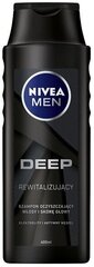 Šampoon Nivea Deep Revitalizing meestele, 400 ml hind ja info | Šampoonid | hansapost.ee