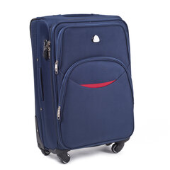 Маленький чемодан Wings 1708-4, синий цена и информация | Чемоданы, дорожные сумки | hansapost.ee