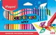 Vahakriidid ColorPeps, 24 värvi цена и информация | Kunstitarbed, voolimise tarvikud | hansapost.ee