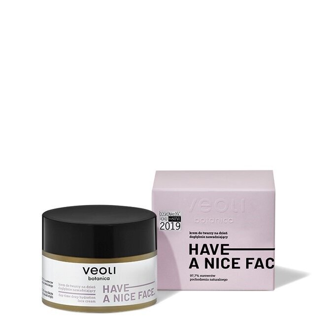 Sügav niisutav päevakreem Veoli Botanica Have a Nice Face, 50ml цена и информация | Näokreemid | hansapost.ee