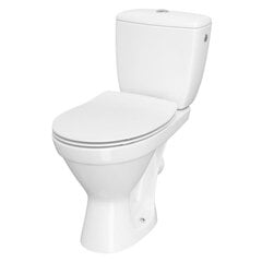 WC-pott Cersanit Compact 696 koos aeglaselt sulguva kaanega price and information | Toilet bowl | hansapost.ee