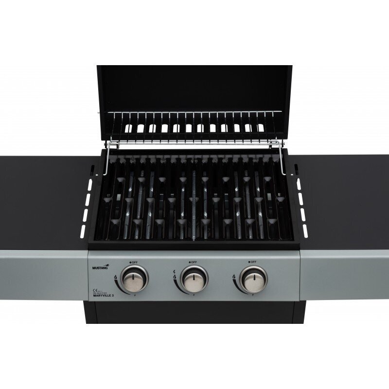 Gaasigrill Mustang Maryville 3, 106x51x100 cm hind ja info | Grillid | hansapost.ee