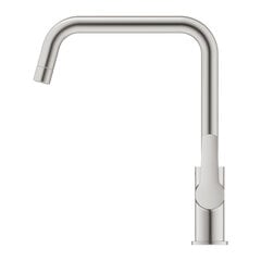 Смеситель для раковины GROHE QuickFix Start, U-образный излив, суперсталь, 30470DC0 цена и информация | Кухонные смесители | hansapost.ee