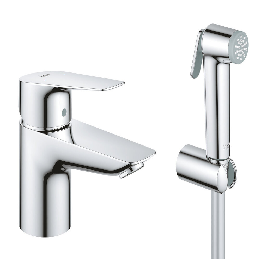 Grohe QuickFix Start Edge segisti bideedušiga, suurus S, 23773001 цена и информация | Vannitoa segistid | hansapost.ee