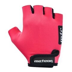 Тренировочные перчатки Meteor Pink Jr 26196-26197-26198 цена и информация | Перчатки для турника и фитнеса | hansapost.ee