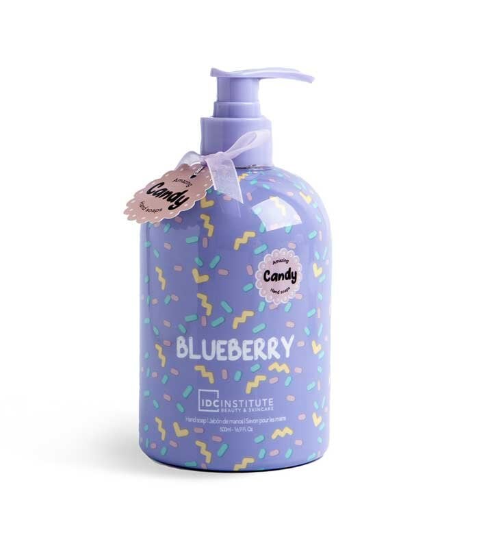 Vedel kätepesuseep IDC Institute Candy Blueberry, 500 ml hind ja info | Seebid | hansapost.ee