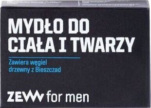 Näo- ja kehaseep söega Zew for Men, 80 ml hind ja info | Zew For Men Kehahooldustooted | hansapost.ee