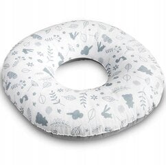 Подушка послеродовая Sensillo, белый/серый цена и информация | Детские подушки, конверты, спальники | hansapost.ee
