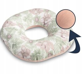Подушка послеродовая Sensillo, зеленый/розовый цена и информация | Детские подушки, конверты, спальники | hansapost.ee