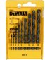 Puuride komplekt Dewalt HSSS 1-10 mm (DT5911-QZ), 10 tk цена и информация | Käsitööriistad | hansapost.ee