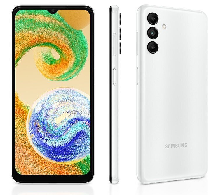 Samsung Galaxy A04s 3/32GB SM-A047FZWUEUE White hind ja info | Telefonid | hansapost.ee