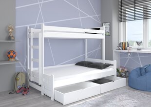 Детская кровать Benito 212x80см + матрас цена и информация | Детские кровати | hansapost.ee