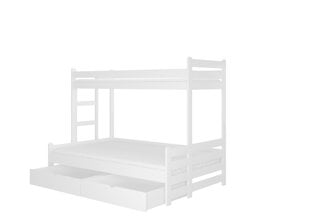 Детская кровать Benito 212x80см + матрас цена и информация | Детские кровати | hansapost.ee