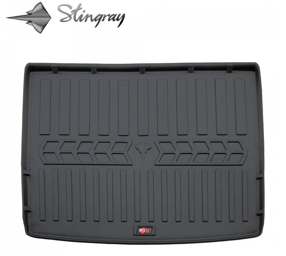 Kummist pagasiruumi matt JEEP Cherokee KL 2013-> black /6046011 цена и информация | Pagasimatid | hansapost.ee