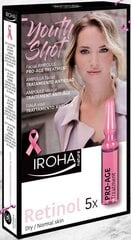 Näonahka taastavad ampullid Iroha Retinol Pro-Age Treatment 5 x 1,5 ml hind ja info | Iroha Parfüümid, lõhnad ja kosmeetika | hansapost.ee