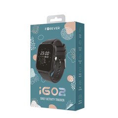 Forever smartwatch IGO 2 JW-150 black hind ja info | Nutikellad, laste nutikellad | hansapost.ee