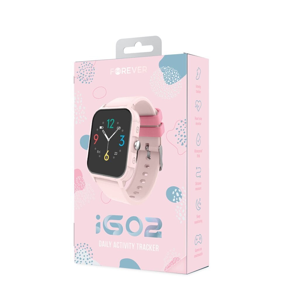 Forever iGO 2 JW-150 Pink hind ja info | Nutikellad, laste nutikellad | hansapost.ee