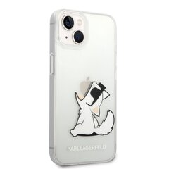 Karl Lagerfeld PC/TPU Choupette Eat Case for iPhone 14 Transparent цена и информация | Чехлы для телефонов | hansapost.ee