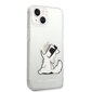 Karl Lagerfeld PC/TPU Choupette Eat Case for iPhone 14 Transparent hind ja info | Telefonide kaitsekaaned ja -ümbrised | hansapost.ee