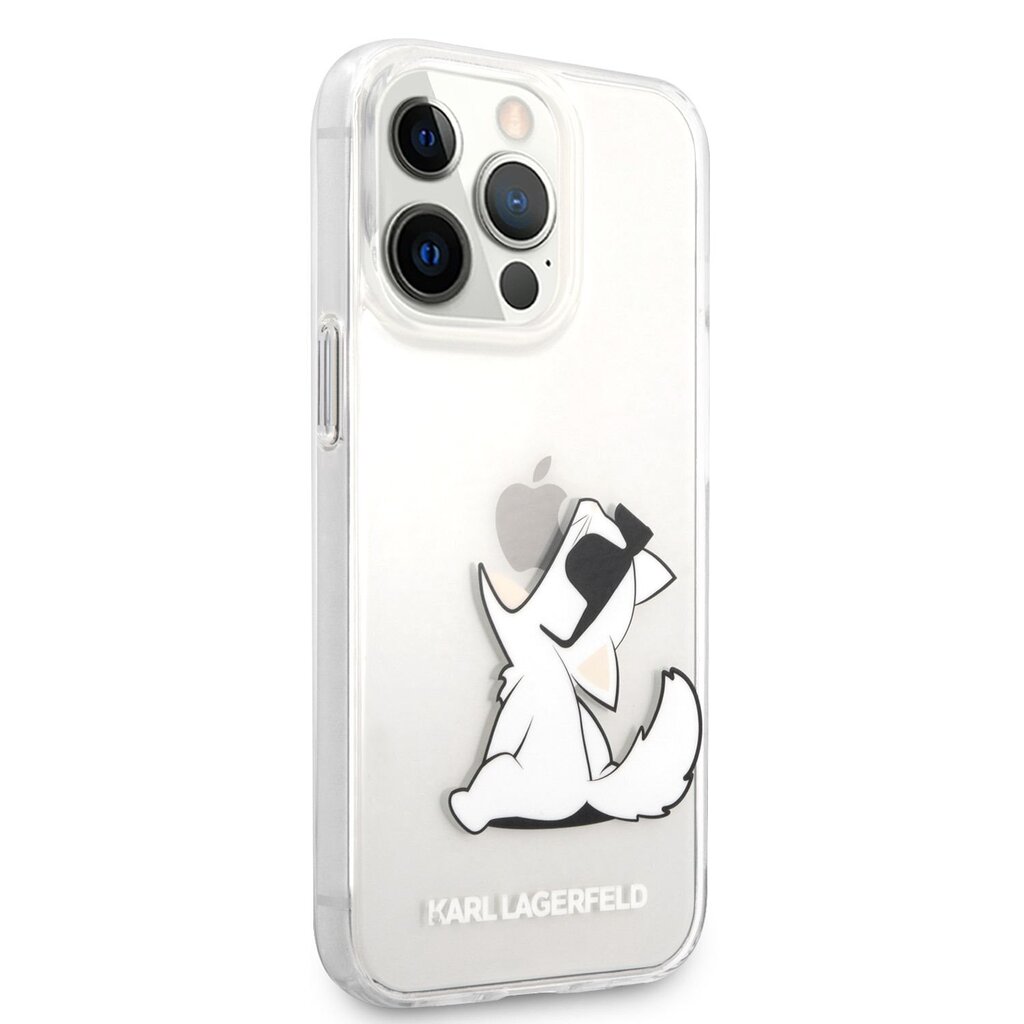 Karl Lagerfeld PC/TPU Choupette Eat Case for iPhone 14 Pro Transparent hind ja info | Telefonide kaitsekaaned ja -ümbrised | hansapost.ee