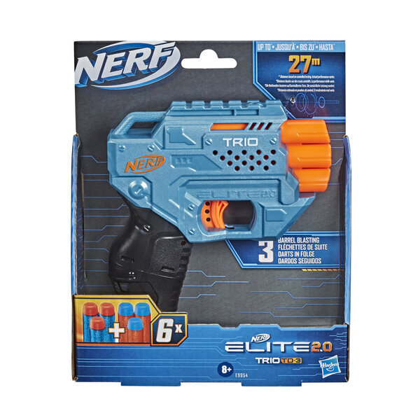 Mängupüss Nerf Elite 2.0 Trio, E9954EU4 цена и информация | Mänguasjad poistele | hansapost.ee