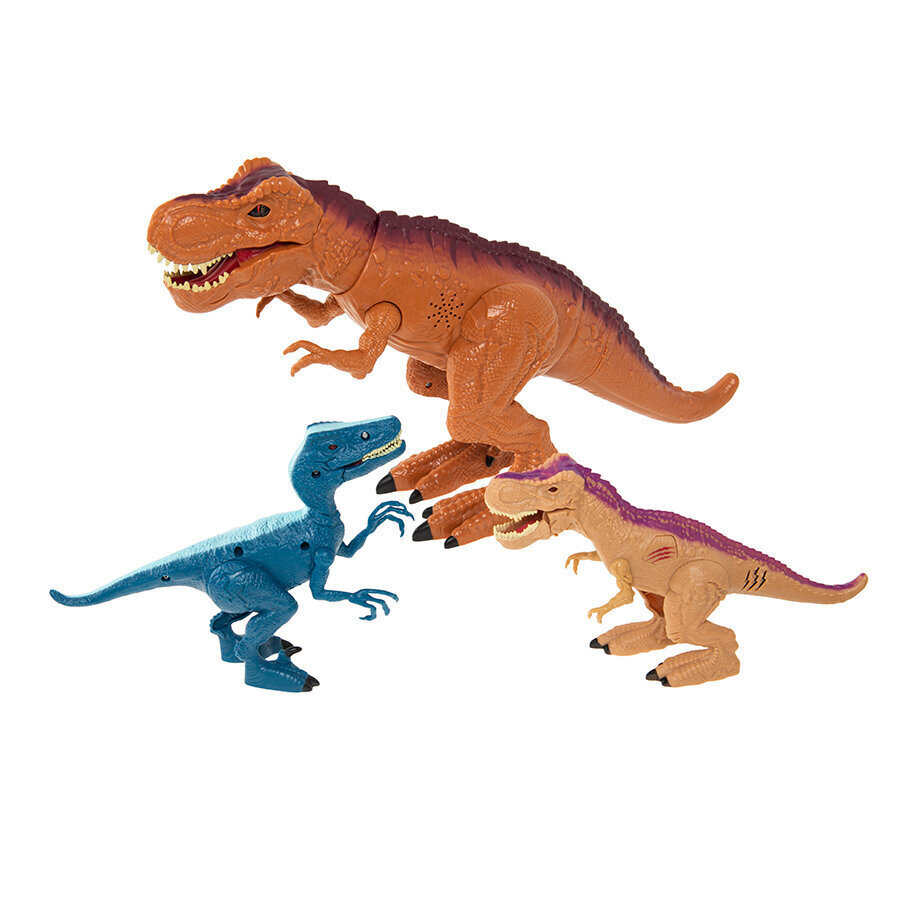 Dinosaurus T-Rex helide ja valgustega figuur Smiki hind ja info | Mänguasjad poistele | hansapost.ee