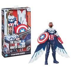 Marvel Titan mänguasi-figuur 30cm Pistrik ja Talvesõdur Kapten Ameerika price and information | Mänguasjad poistele | hansapost.ee