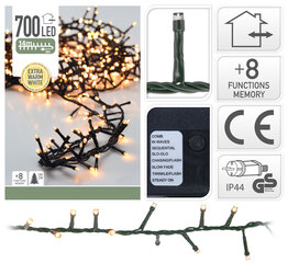 Jõulutulede valguskett 700 LED hind ja info | Jõulutuled | hansapost.ee