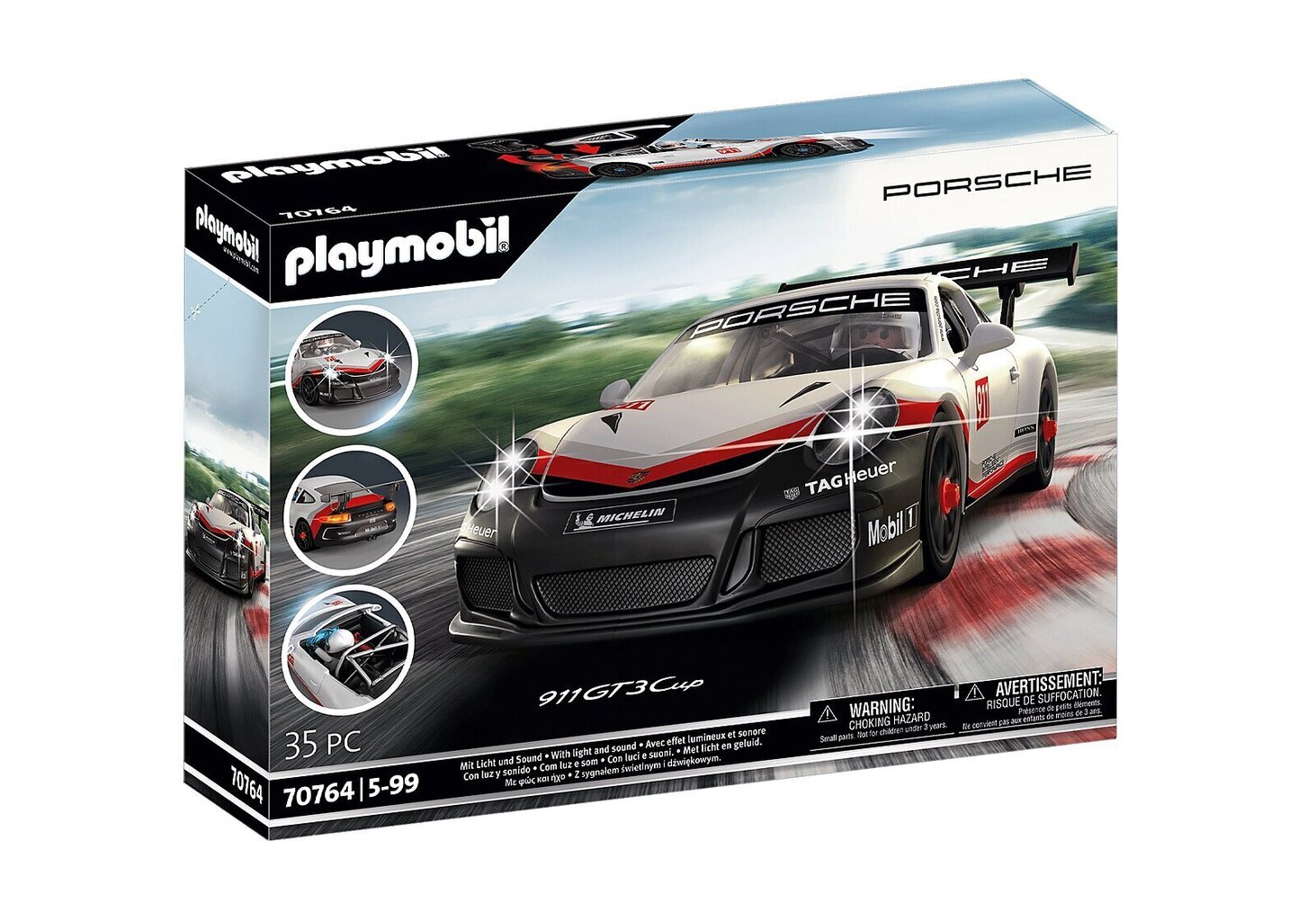 70764 PLAYMOBIL® Porsche Porsche 911 GT3 Cup hind ja info | Klotsid ja konstruktorid | hansapost.ee