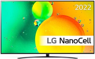 70'' NanoCell 4K Smart TV LG 70NANO763QA hind ja info | LG Kodumasinad | hansapost.ee