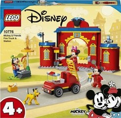 10776 LEGO® | Disney Miki ja sõprade tuletõrjedepoo ja -auto hind ja info | Klotsid ja konstruktorid | hansapost.ee