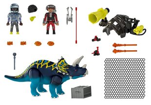 70627 PLAYMOBIL® Dino Rise, Triceratops: Battle for the Legendary Stones цена и информация | Конструкторы и кубики | hansapost.ee