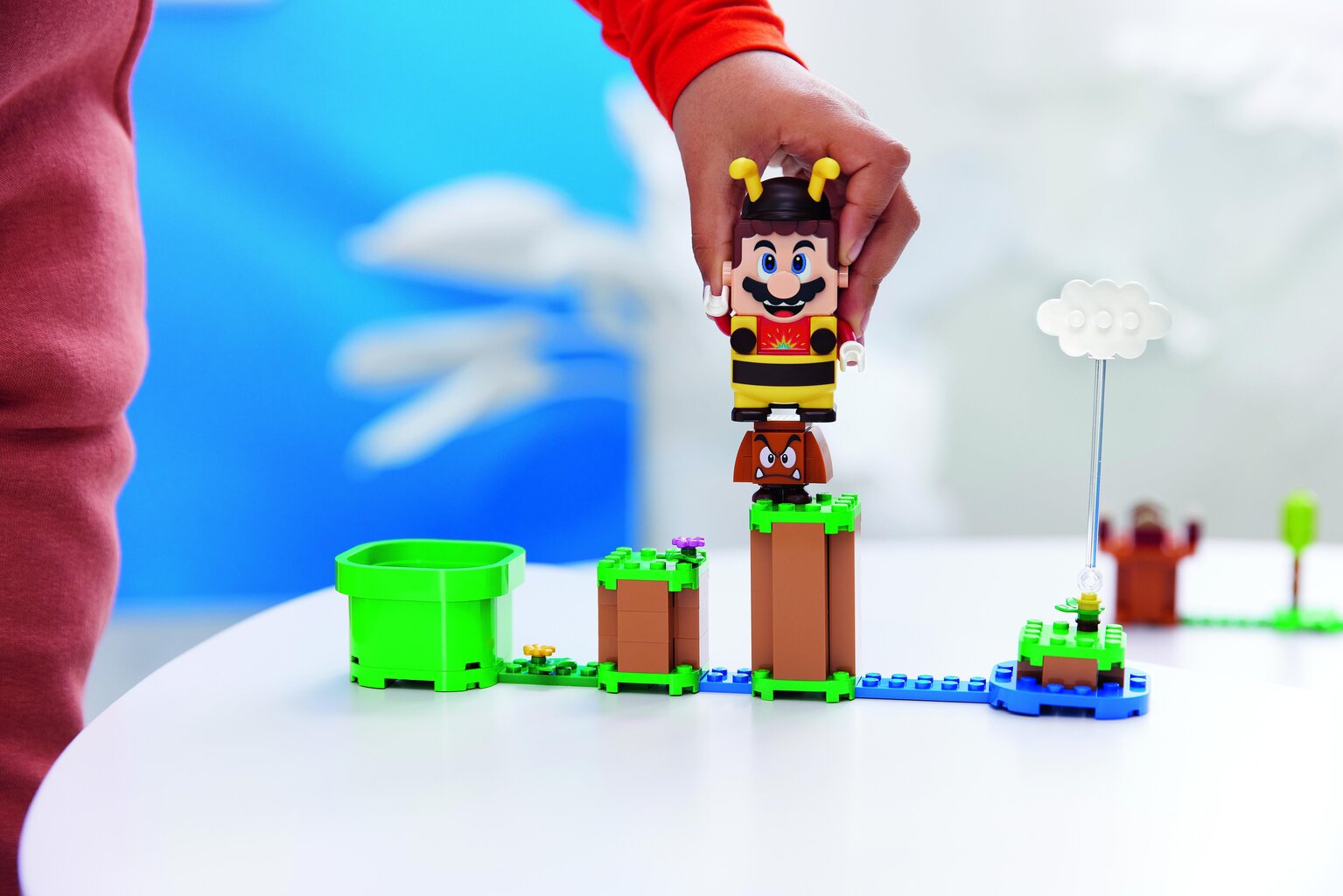 71393 LEGO® Super Mario Mesilane-Mario võimenduskomplekt hind ja info | Klotsid ja konstruktorid | hansapost.ee