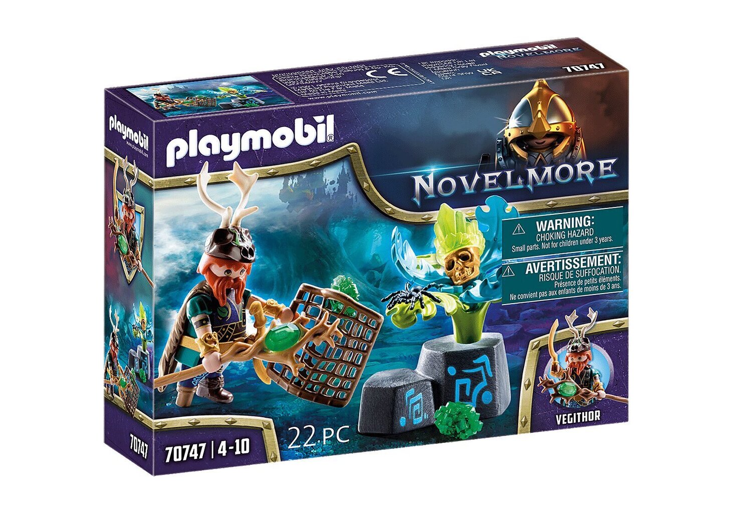 70747 PLAYMOBIL® Novelmore Violet Vale taimede võlur цена и информация | Klotsid ja konstruktorid | hansapost.ee