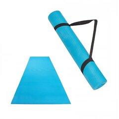 Võimlemismatt 173x61 cm, sinine цена и информация | Коврики для йоги, фитнеса | hansapost.ee