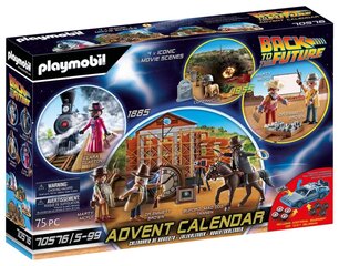 Рождественский календарь Back to the Future III 70576 PLAYMOBIL® цена и информация | Конструкторы и кубики | hansapost.ee