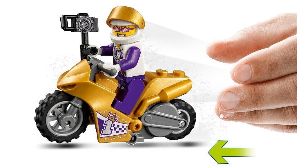 60309 LEGO® City Trikkmootorratas selfide tegemiseks цена и информация | Klotsid ja konstruktorid | hansapost.ee