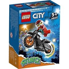 60311 LEGO® City Stunt Огненный трюковый мотоцикл цена и информация | Конструкторы и кубики | hansapost.ee