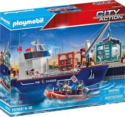 70769 PLAYMOBIL® City Action, Kaubalaev paadiga hind ja info | Klotsid ja konstruktorid | hansapost.ee
