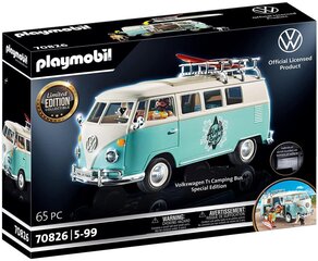 70826 PLAYMOBIL matkabuss Volkswagen T1 - eriväljaanne цена и информация | Конструкторы и кубики | hansapost.ee