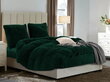 Plüüsist voodipesukomplekt 200x220, 4-osaline цена и информация | Voodipesukomplektid | hansapost.ee